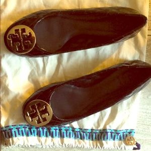 Tory Burch quilted flats